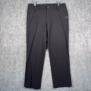 Outdoor Research Voodoo Pants Mens 34x30 Measures 34x29 Black Hike Performance